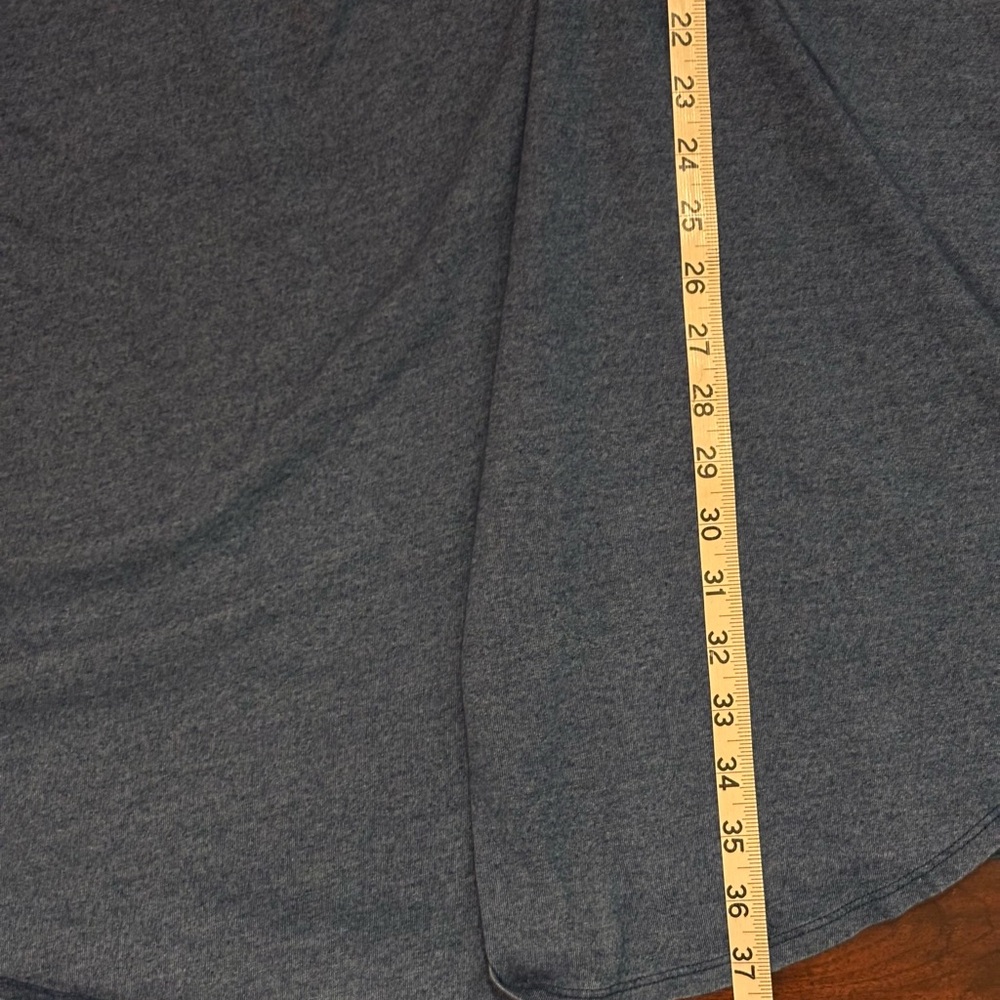 Anthropologie HOLDING HORSES Twist Front Dress Blue Size L - Picture 12 of 13
